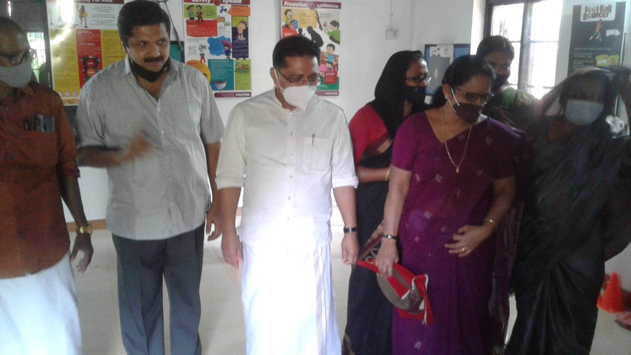Healthy Kids inauguration GLPS Edappal by the former Minister for Universities, Minority wellfare, Wakf and Haj Shri K T Jaleel 2021