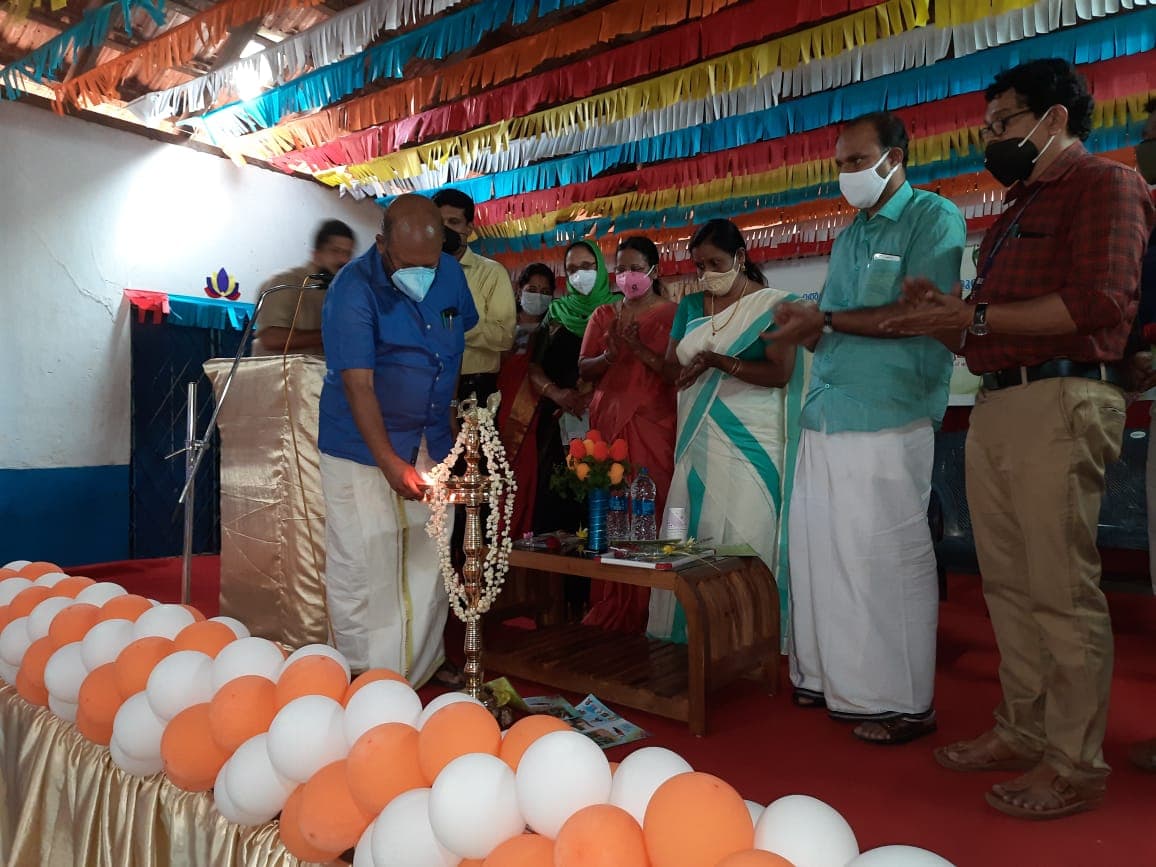 Healthy Kids inauguration GLPS Mukkattukara by Former Minister for Agricultural Soil Conservation and Veterinary Shri V S Sunil Kumar 2021
