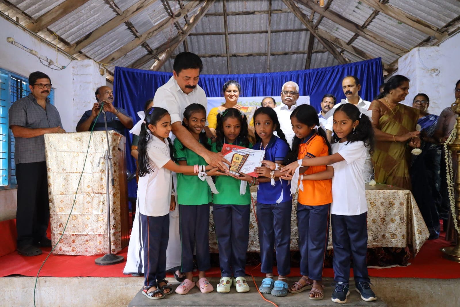 Healthy Kids inauguration GLPS Vazhathope by the Honorable Minister for water resources in Kerala Shri Roshy Augustin 2026